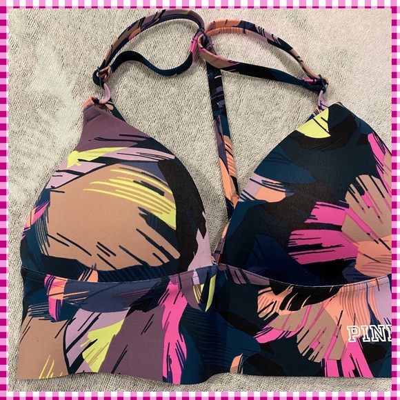 Like New Pink Victoria Secret Bonded  Bralette - Picture 8 of 8